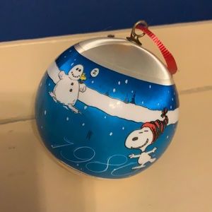 Vintage 1980 Peanuts Snoopy Ornament